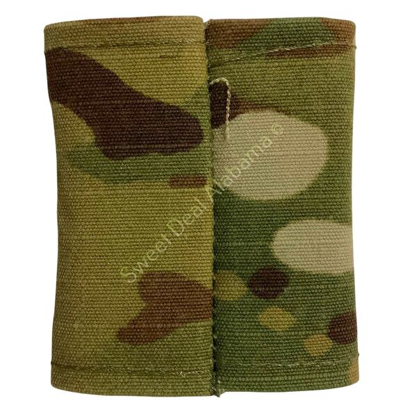 U.S. Army Command Sergeant Major OCP Slip-On Rank Insignia, Multi-Camo 2 x 1.75 - Picture 3 of 3